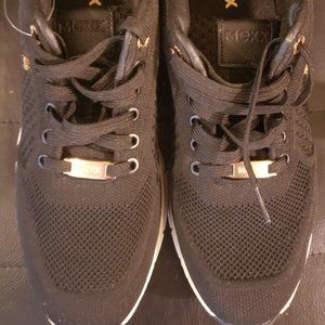 New Size 10 Mexx Wedge Healed Knitted Sneakers